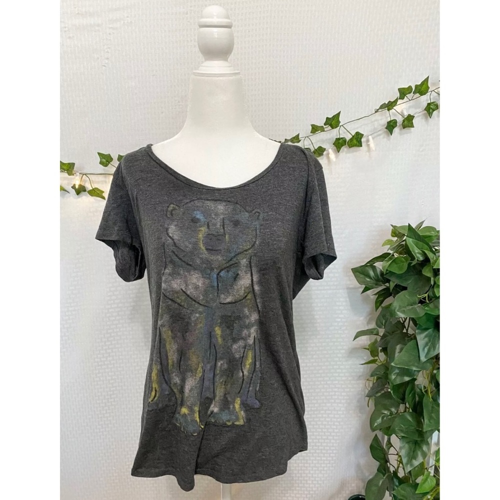 O'Neill L grey graphic short-sleeve polar bear